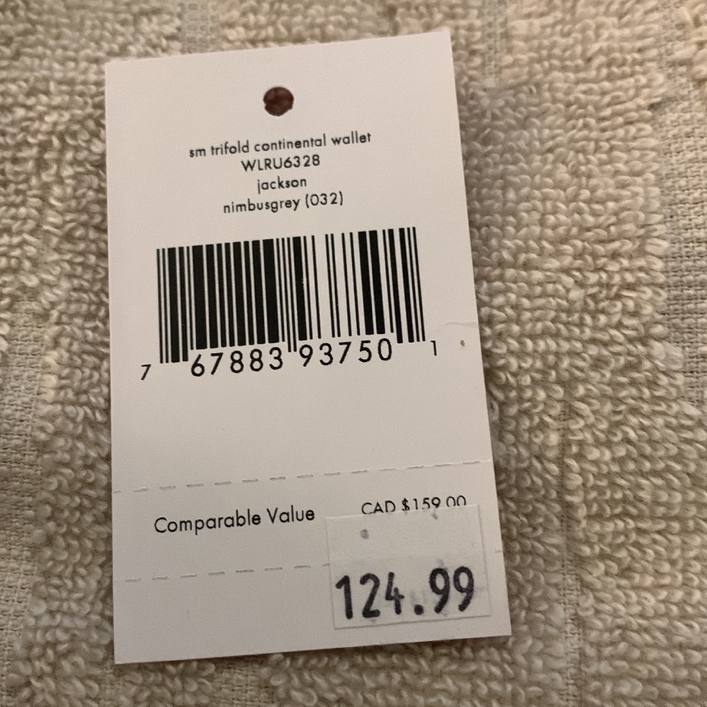 Kate Spade trifold continental wallet himbusgrey - Picture 7 of 16